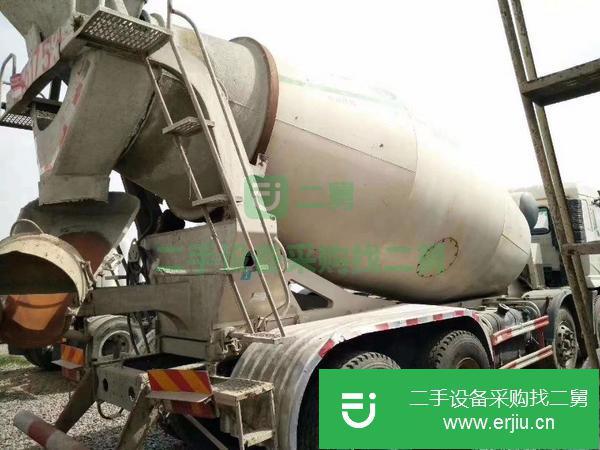 浙江出售二手18年德龍x6國五排放輕量化攪拌車