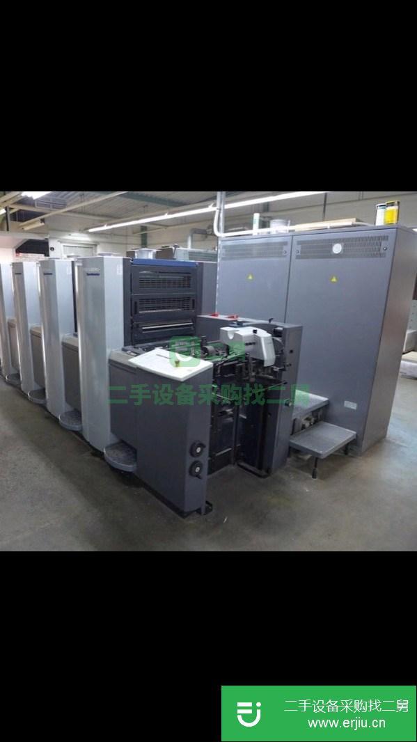 廣東出售二手12年海德堡SM52-5電腦酒精高配印刷機