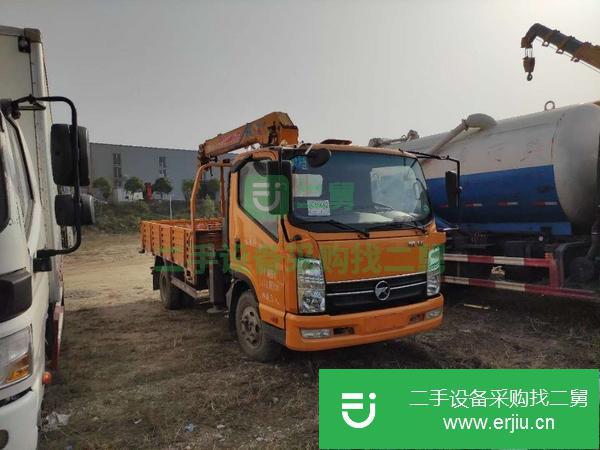 湖南出售二手藍牌單橋8噸吊車，國五