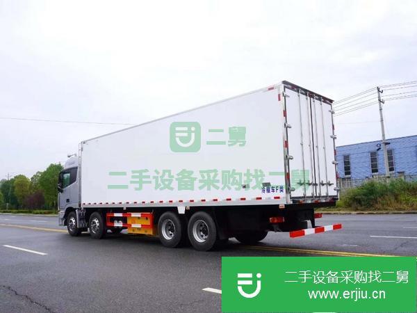 廣東出售二手福田歐曼460馬力冷藏車(chē)