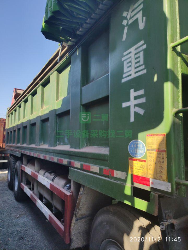 出售18年國五8.6米陜汽德龍X3000前四后八自卸車