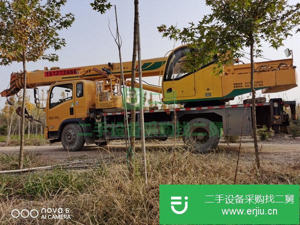 河北出售二手森源12噸吊車