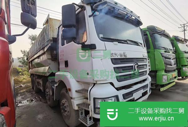 吉林出售二手16年11月國四6.8米德龍自卸車可提檔