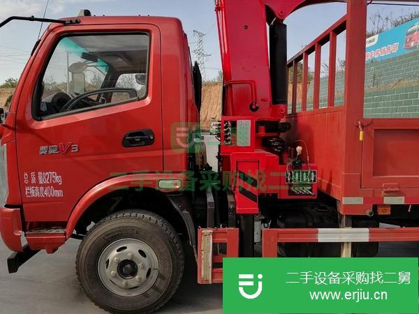 湖北出售二手奧馳國六160馬力隨車吊