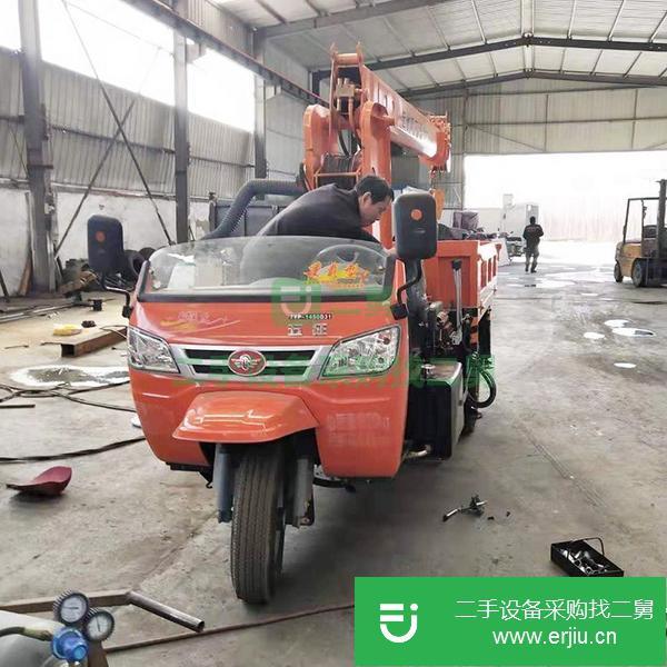 山東出售二手時風三輪隨車吊