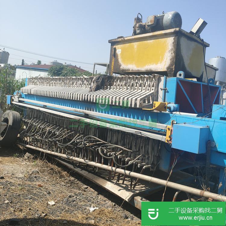 山東出售二手廂式壓濾機(jī)