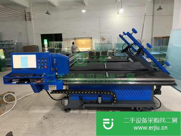 廣東出售二手全自動玻璃上片切割機