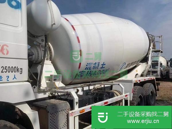 山西出售二手18年德龍攪拌車 大14方手續齊全包提檔