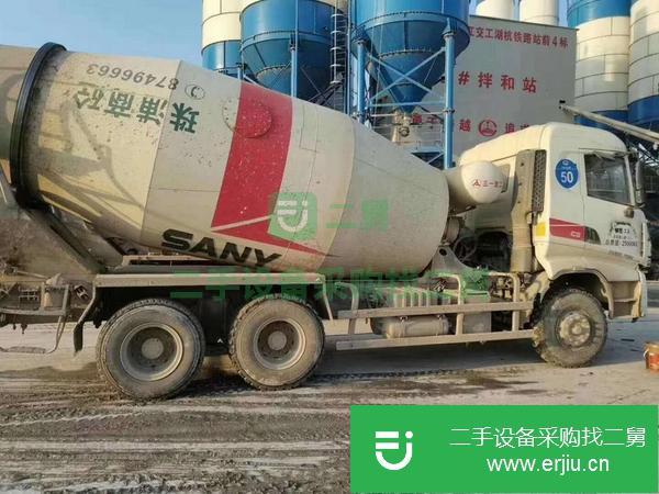 江西出售二手三一國五12方攪拌罐車