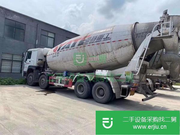 湖北出售二手19年豪沃亞特上裝大20方攪拌車車況原版