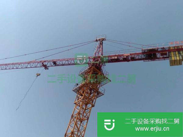 廣東出售二手三一6515塔吊,帶基礎節17個節