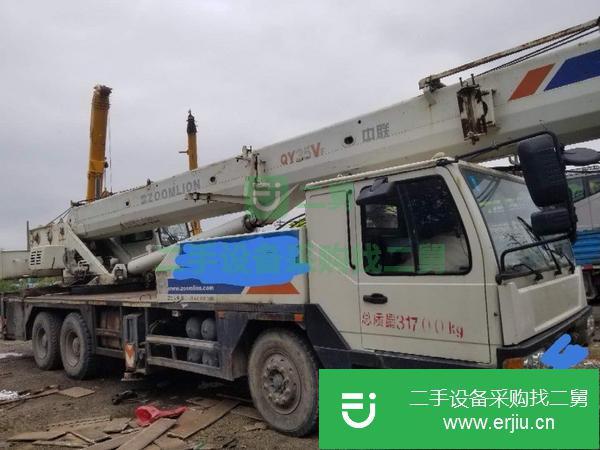 貴州出售二手中聯25V吊車,年審保險同步