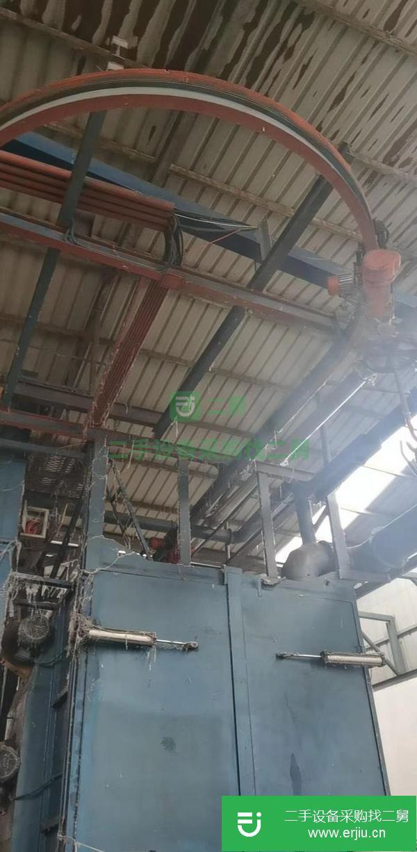 遼寧出售二手懸掛鏈吊鉤式拋丸機