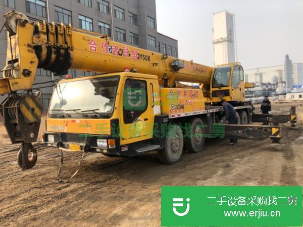 河北出售二手徐工50k吊車車況好無事故