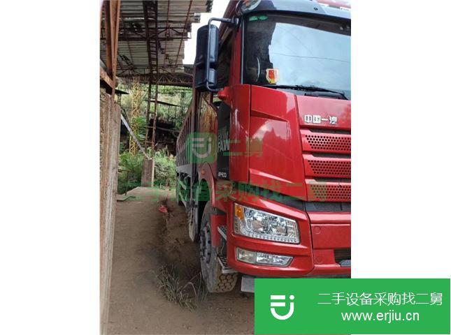 江西出售二手一汽解放J6P前四后八自卸車