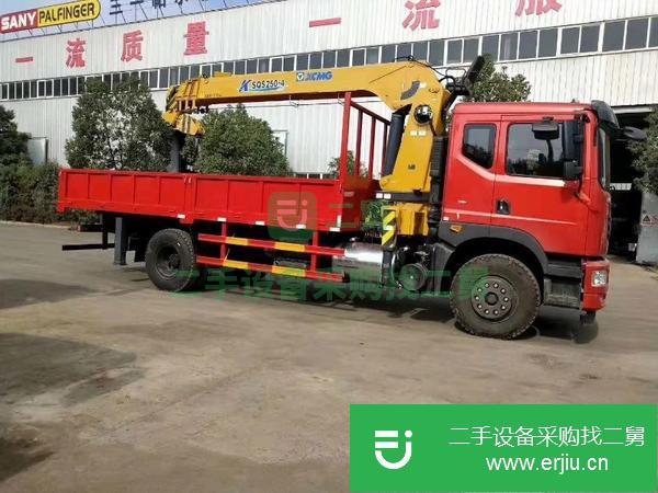 新疆出售二手徐工12噸隨車吊