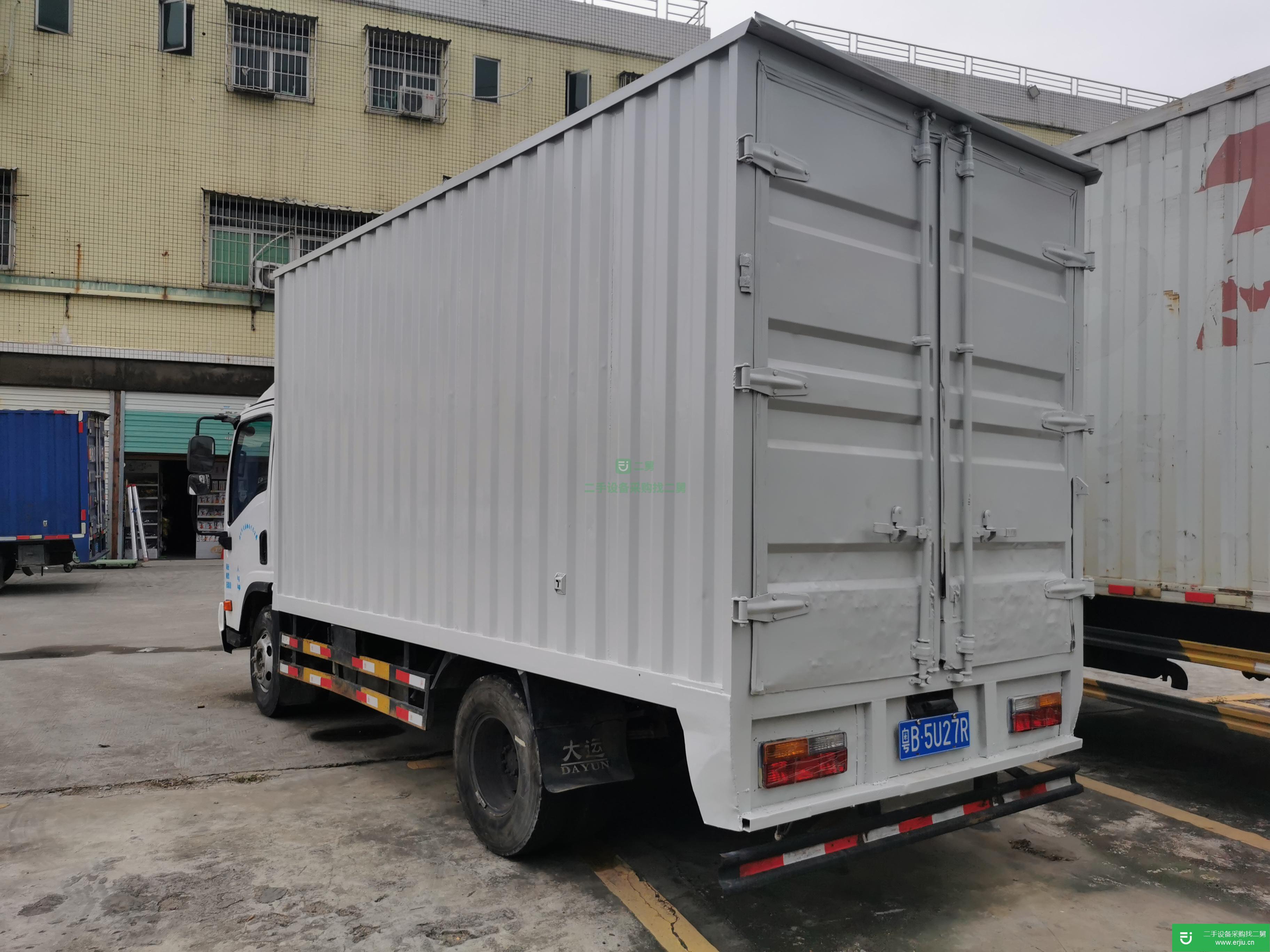 福建出售二手大運箱式貨車