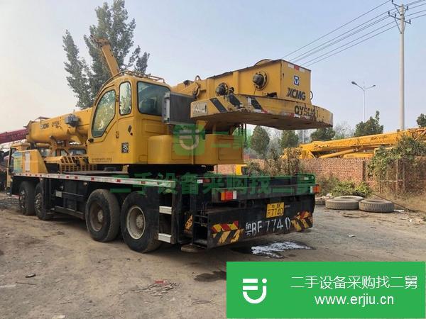 河南出售二手徐工吊車手續(xù)齊全 原車原版 先導(dǎo)操作 全車無漏油