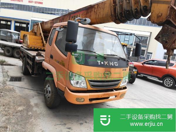 山東出售二手唐駿688吊車車況精品全車無漏油行使2000多公里