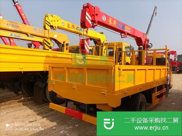 湖北出售二手江鈴單排115馬力吊車