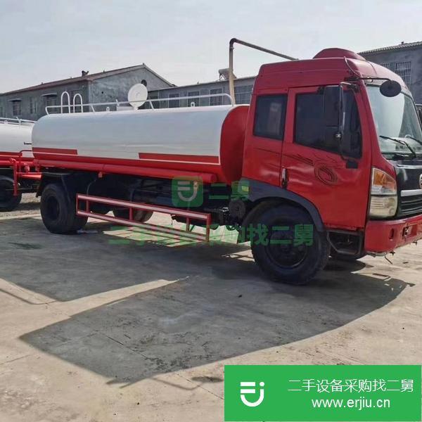江西出售二手康明斯六缸180馬力灑水車