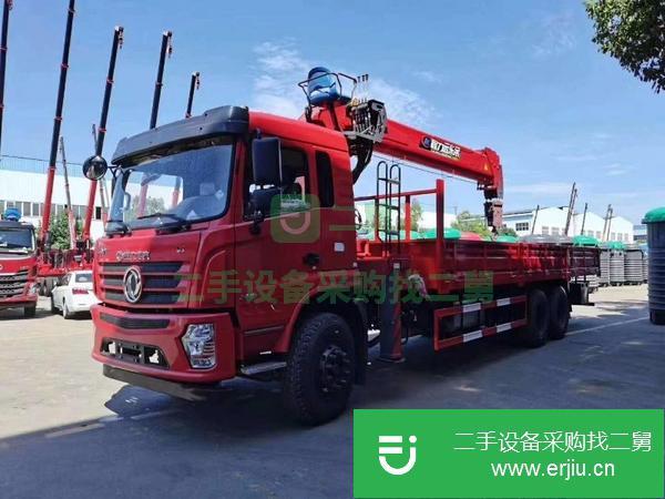 甘肅出售二手程力8噸150馬力隨車吊