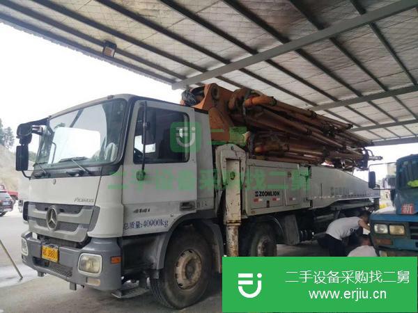 河北出售二手中聯52米泵車精品車況,手續齊全包過戶