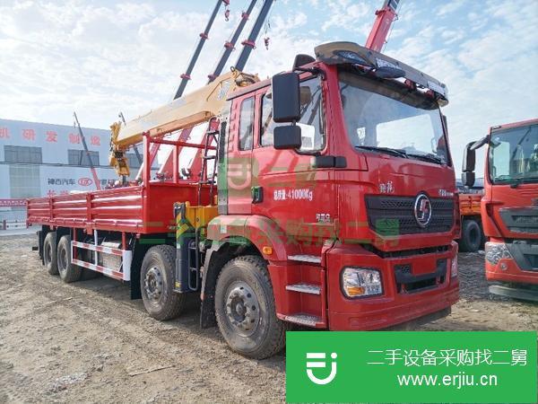 內(nèi)蒙古出售二手前四后八陜汽德龍M3000吊車(chē)