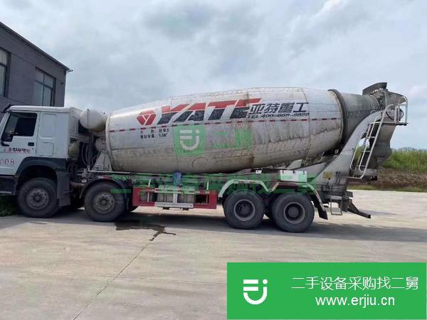 吉林出售二手19年豪沃大20方攪拌車