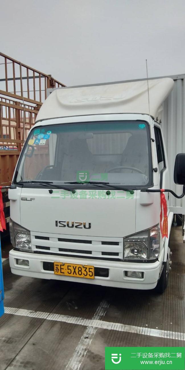 江蘇出售二手慶鈴五十鈴廂式貨車
