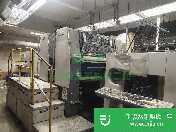廣東出售二手紫明雙色印刷機(jī)
