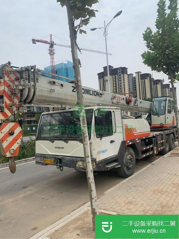 河南出售二手12年中聯(lián)25v汽車吊手續(xù)齊全