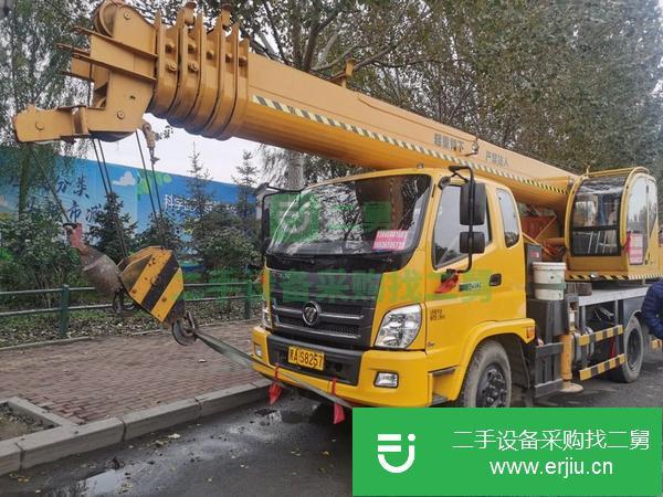 黑龍江出售二手福康12噸吊車