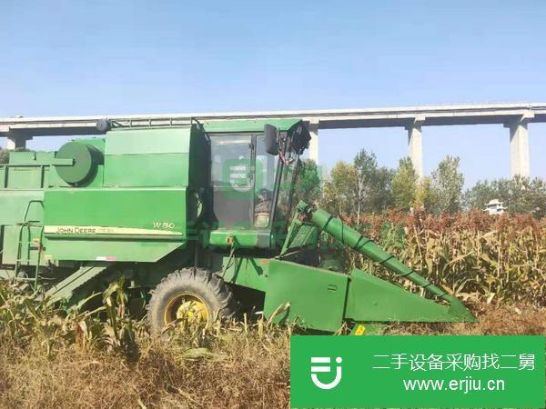 河南出售二手迪爾收割機