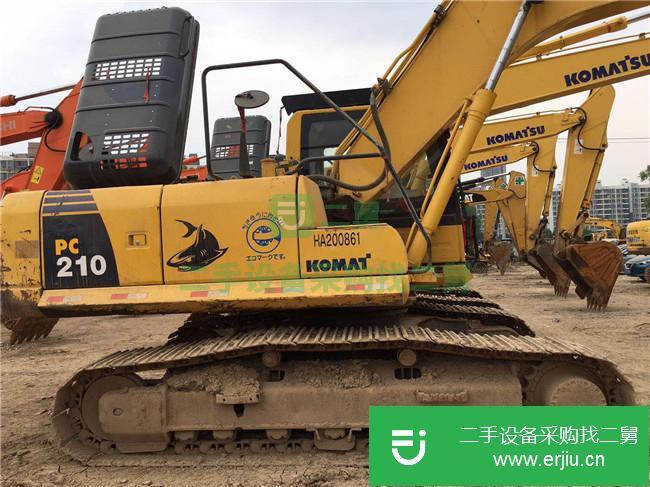 江蘇出售二手小松210-8挖掘機