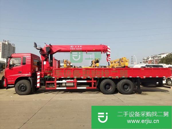 廣東出售二手東風后八輪12噸吊車