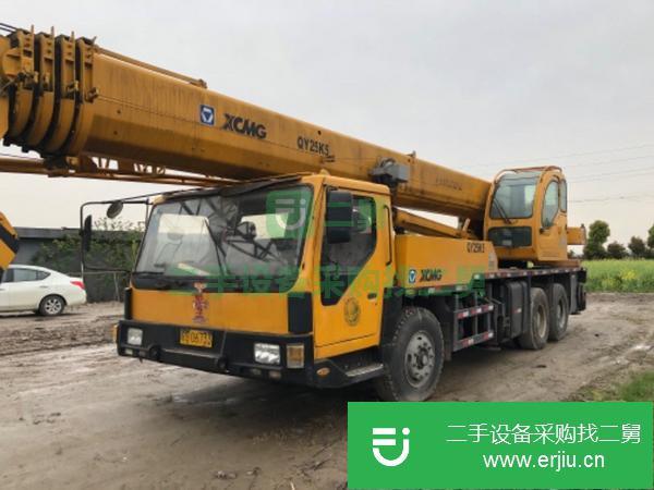 浙江出售二手07年徐工25K5汽車吊