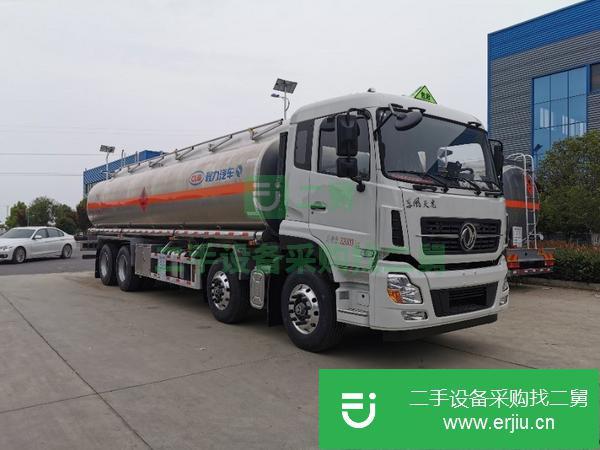 湖北出售二手東風天龍前四后八鋁合金國五運油車