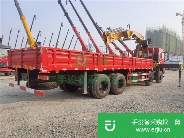 湖北出售二手徐工12噸折臂290馬力隨車吊