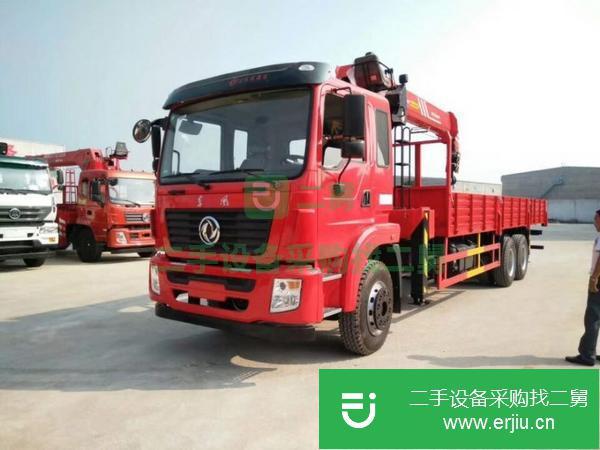 安微出售二手東風8噸150馬力隨車吊