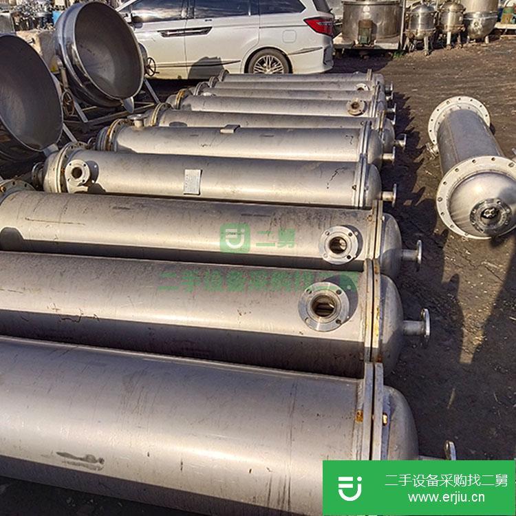 山東出售二手不銹鋼列管冷凝器