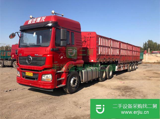 河北出售二手德龍M3000半掛車(chē)