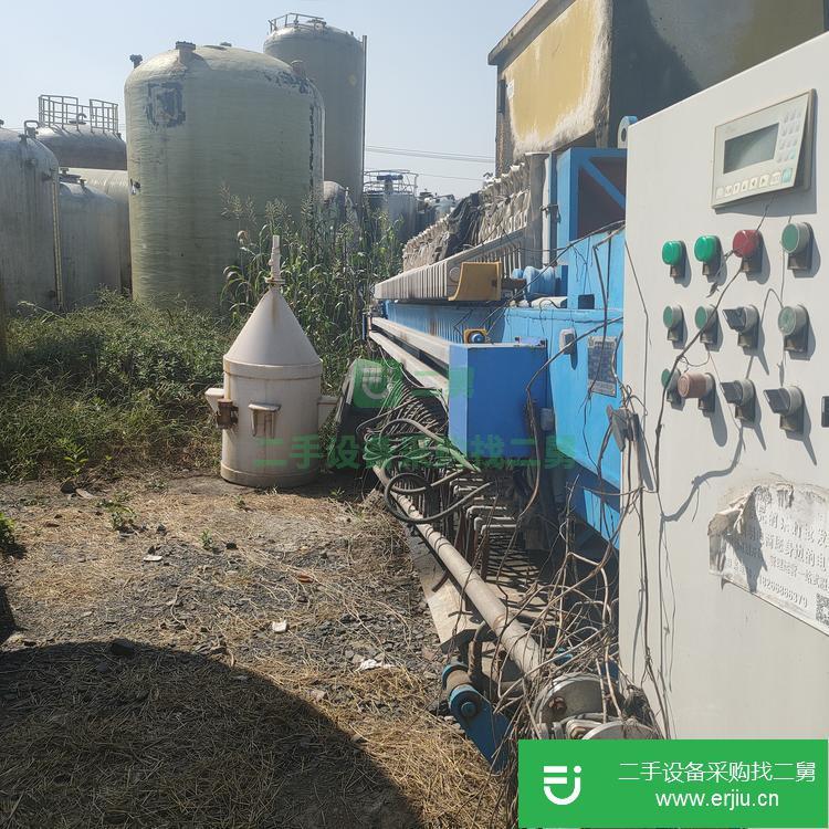 山東出售二手廂式壓濾機(jī)
