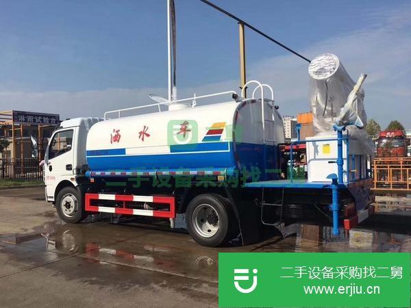 貴州出售二手園林綠化灑水車國三