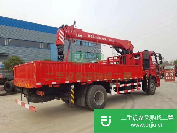 海南出售二手程力國六8噸隨車吊
