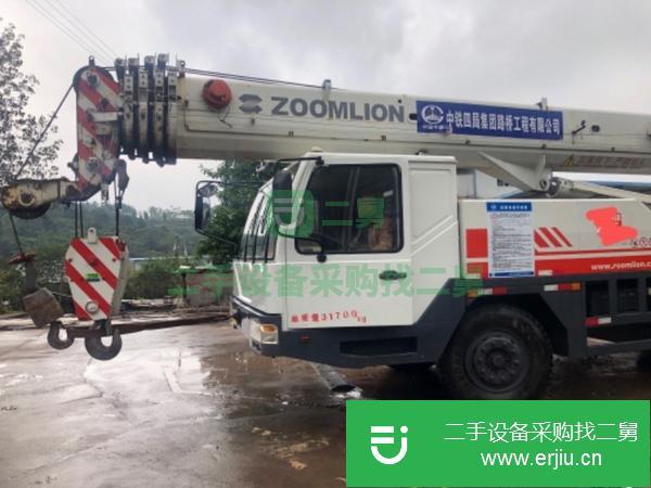 四川出售二手12年4月中聯25V5汽車吊