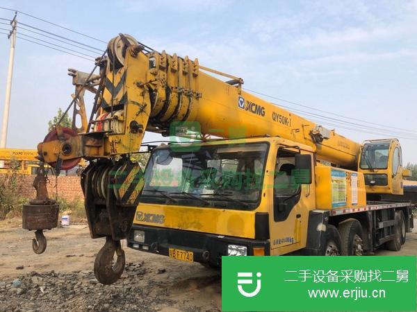 河南出售二手徐工吊車手續(xù)齊全 原車原版 先導(dǎo)操作 全車無漏油