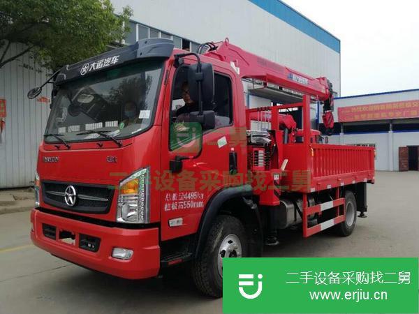 湖北出售二手大運8噸170馬力隨車吊