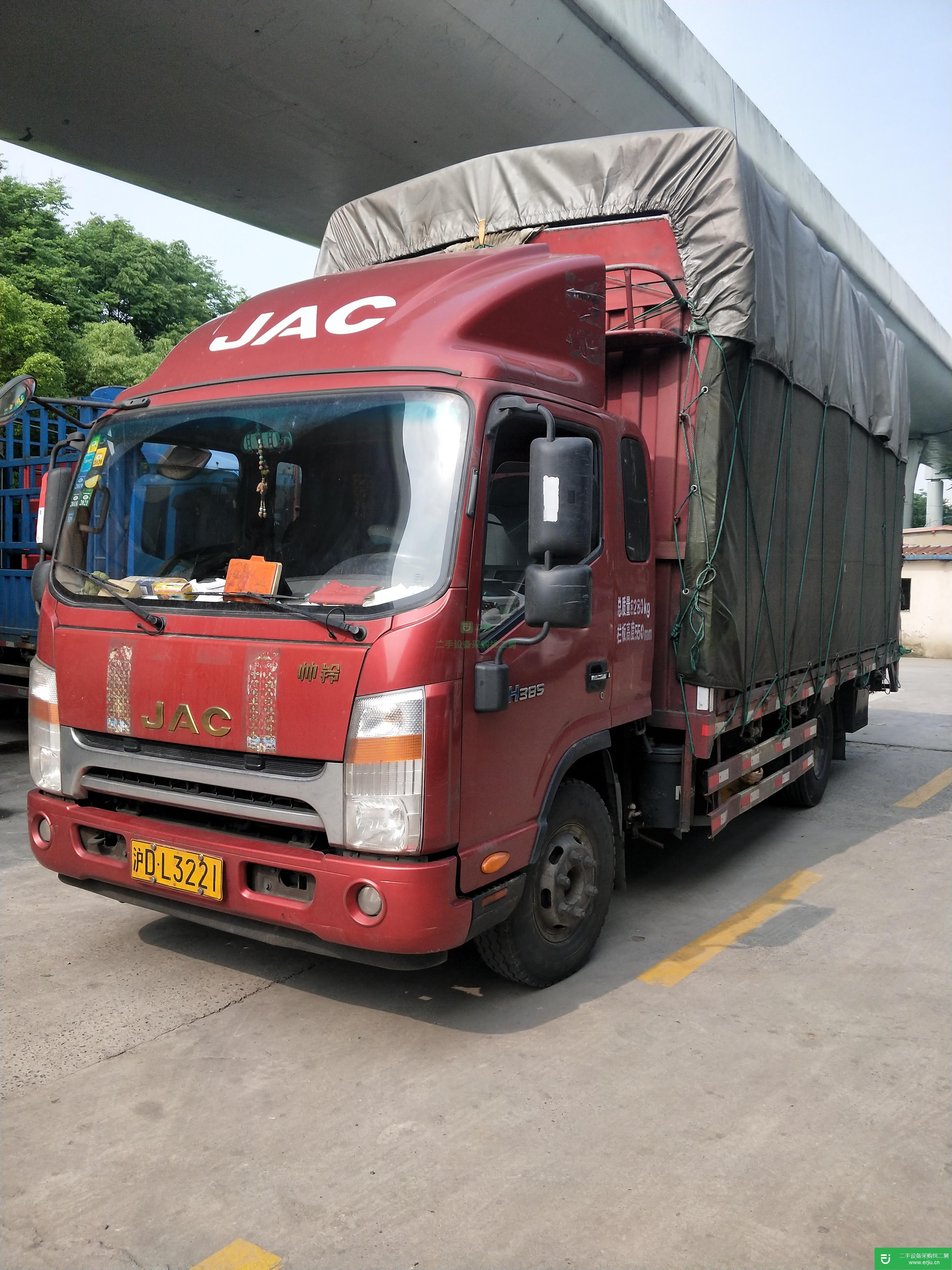 上海出售二手江淮帥鈴156馬力貨車
