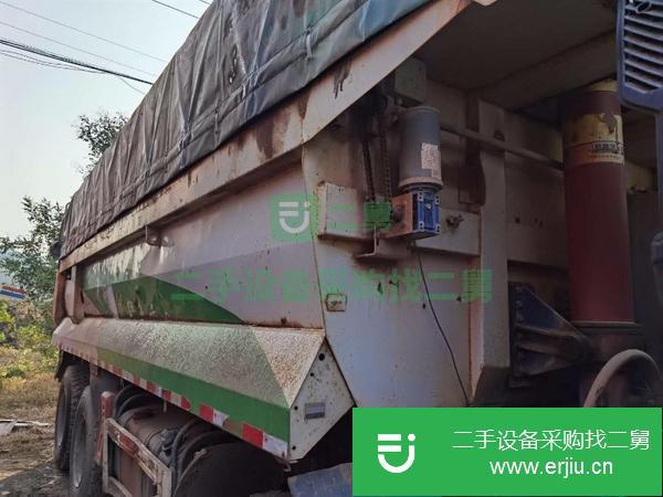吉林出售二手16年11月國四6.8米德龍自卸車可提檔
